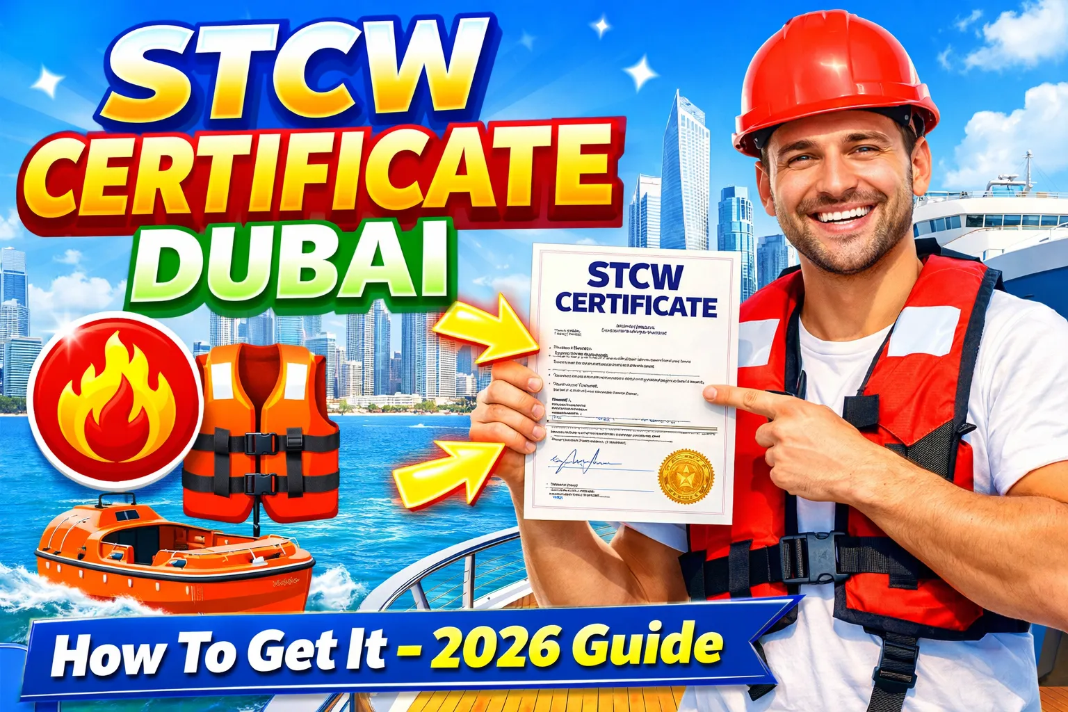 How to Get STCW Certificate in Dubai 2026 Complete Guide