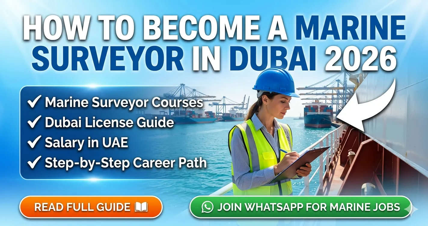 How to Become a Marine Surveyor in Dubai 2026 Career Guide