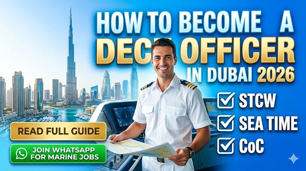 How to Become a Deck Officer in Dubai (2026 Complete Guide)