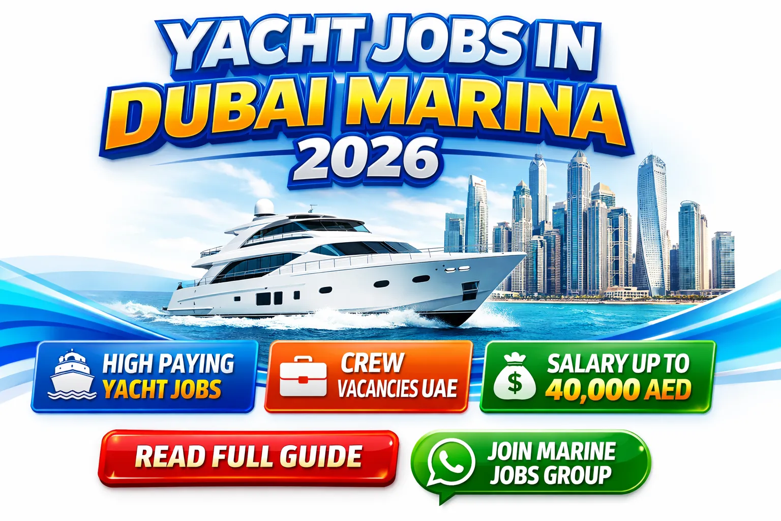 yacht jobs in dubai marina