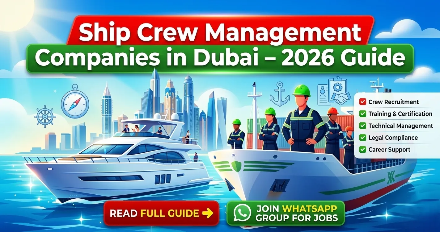 Ship Crew Management Companies in Dubai – 2026 List