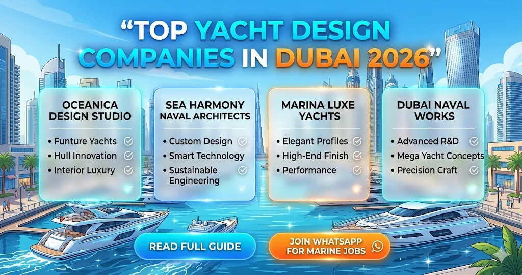 Top Yacht Design Companies in Dubai (2026 List)