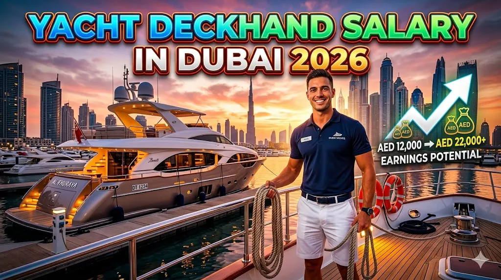 Yacht Deckhand Salary in Dubai — Complete 2026 Guide